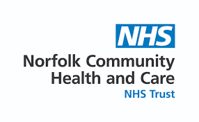 NHS Norfolk community health and care NHS trust logo