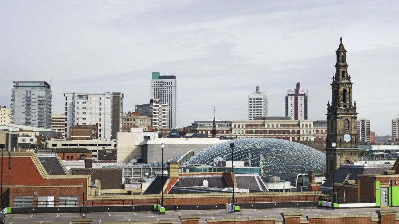 Skyline of Leeds