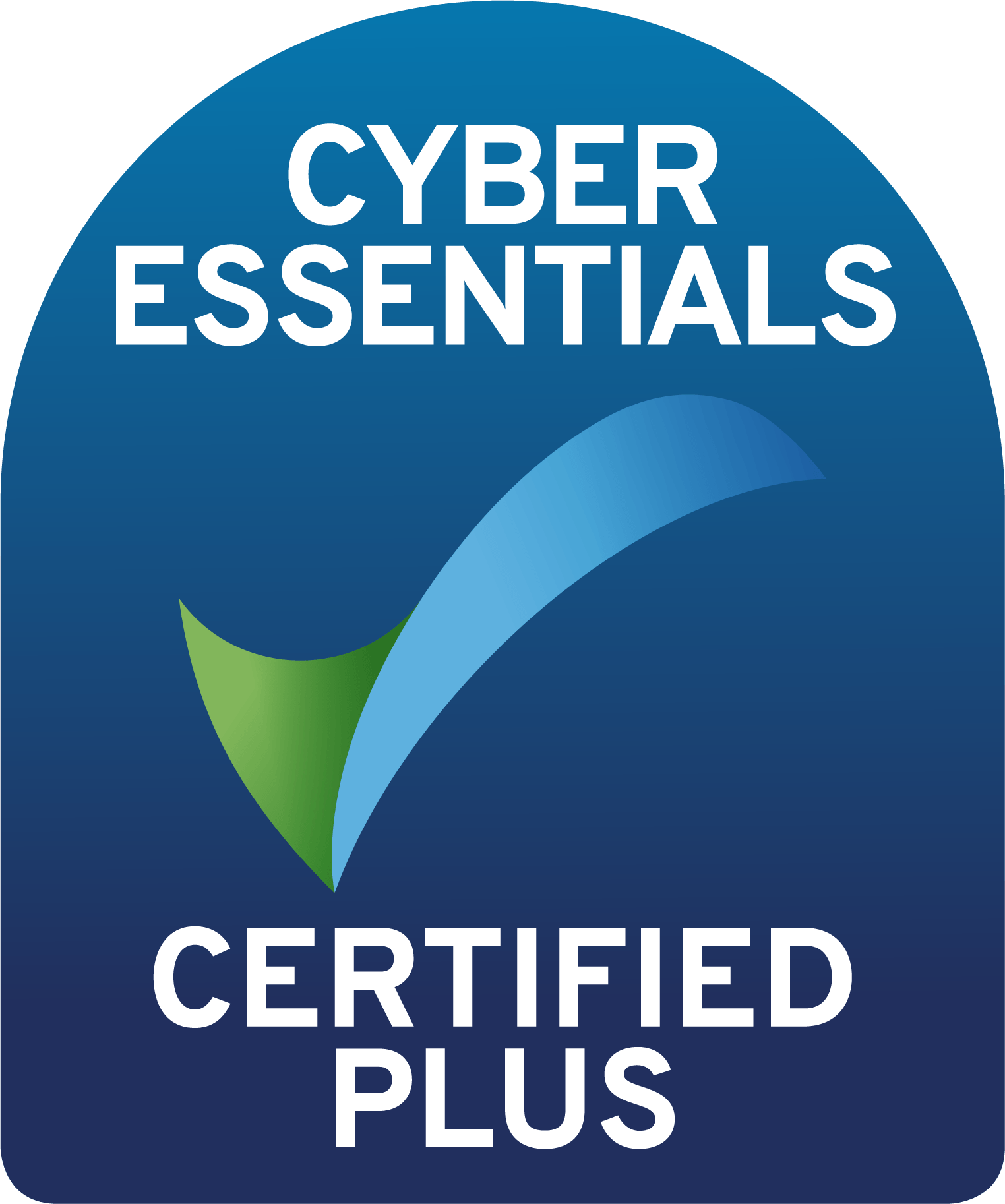 cyber essentials certification mark plus logo
