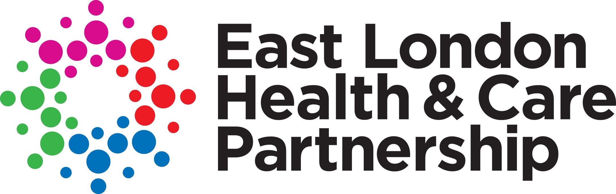 East London health and care partnership logo
